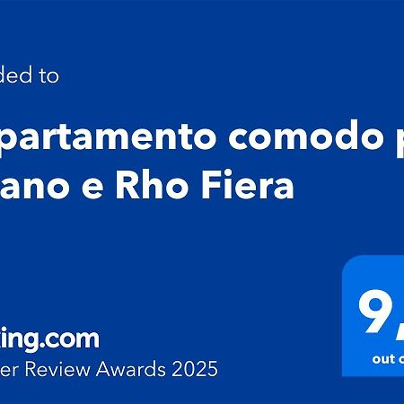 Appartamento Comodo Per Milano E Rho Fiera Luaran gambar